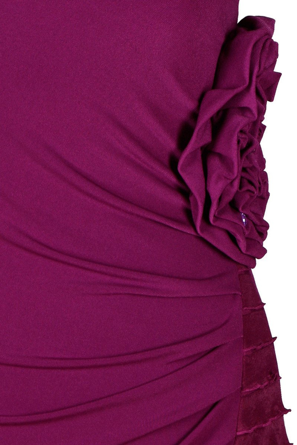 Sukienka FSU230 AMARANT CIEMNY