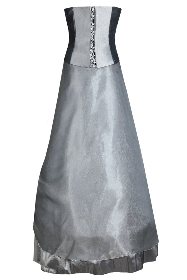 Sukienka FSU034 SZARY CIEMNY