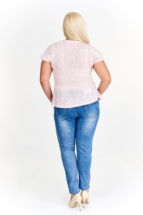 Bluzka FBZ947 RÓŻOWY JASNY