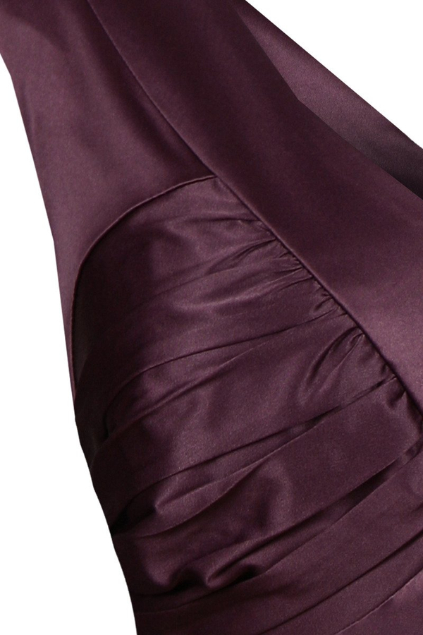 Sukienka FSU659 BAKŁAŻAN