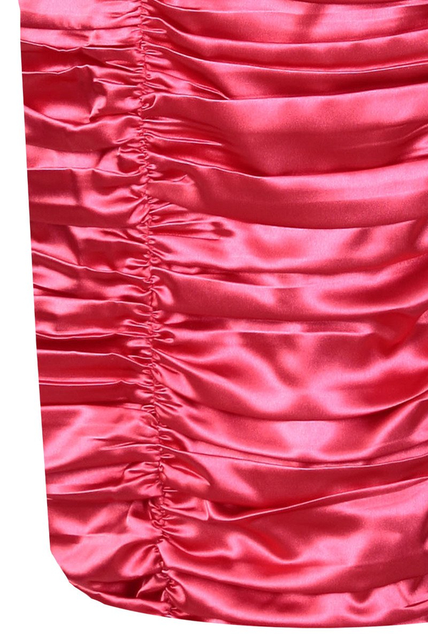 Sukienka FSU190 MALINOWY