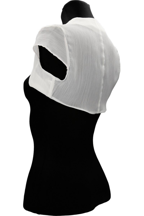 Bolerko FBL172  BIAŁY szyfon