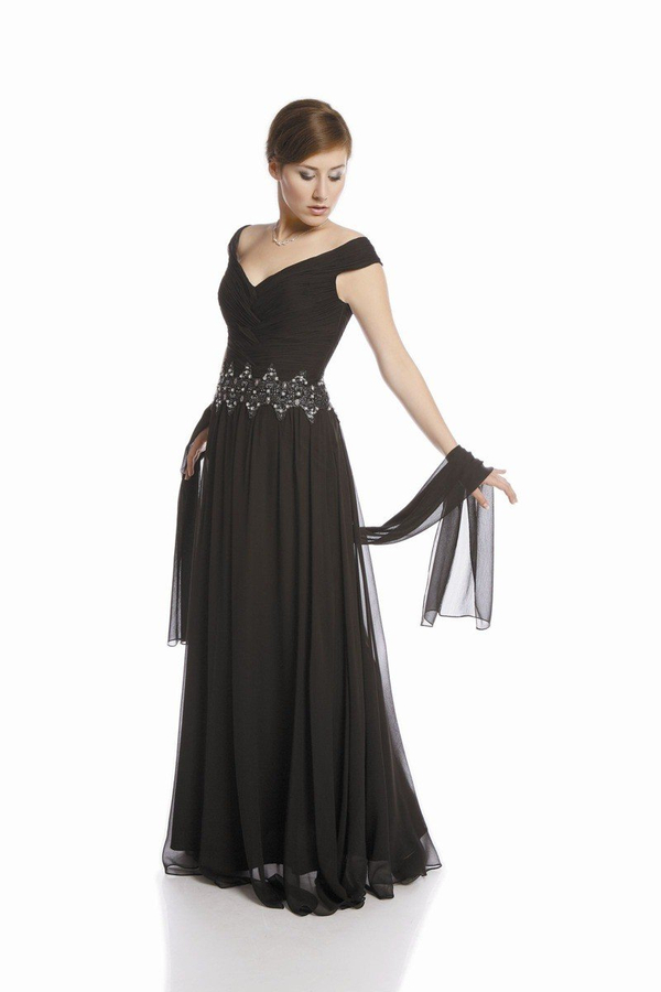 Suknia FSU713 CZARNY