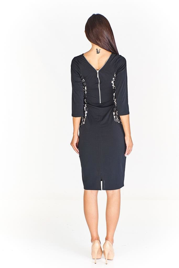 Sukienka FSU655 CZARNY