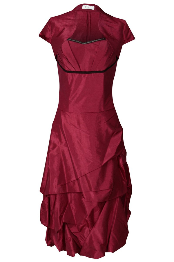 Sukienka FSU134 MALINOWY