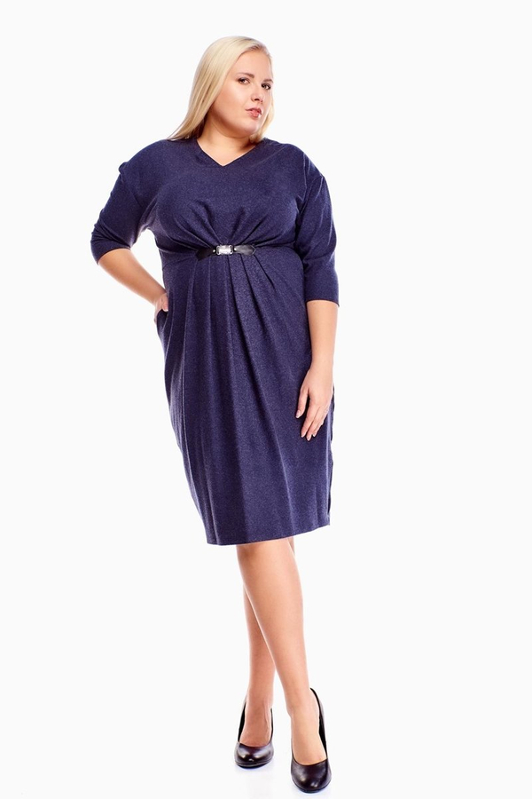 Sukienka FSU970 GRANATOWY