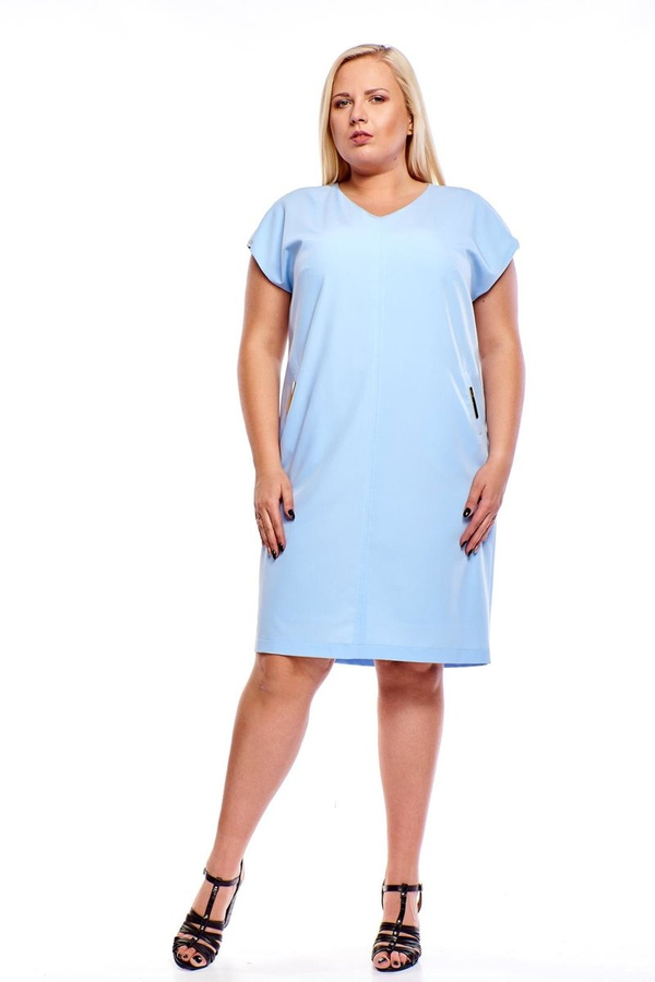 Sukienka FSU992 BŁĘKITNY
