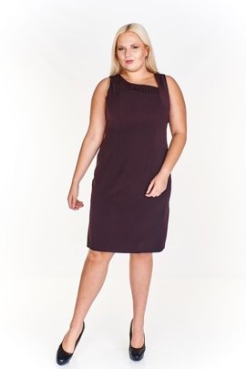 Sukienka FSU915 BURGUNDOWY
