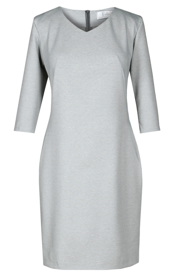 Sukienka FSU769 CZERWONY