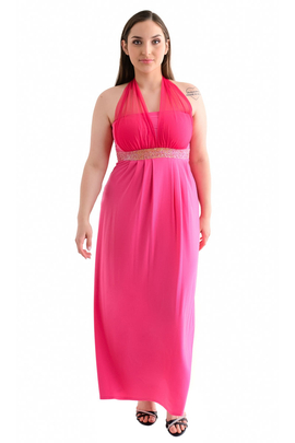 Sukienka FSU1080 AMARANT JASNY