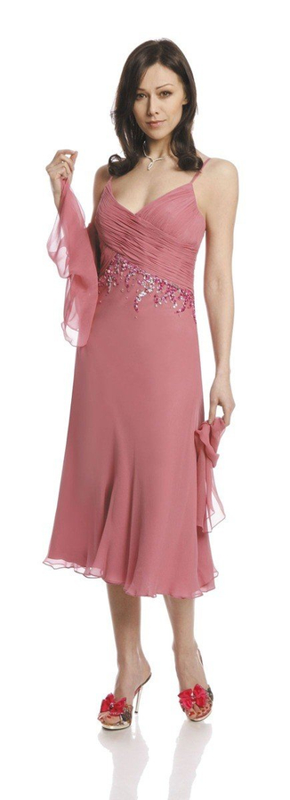 Suknia FSU724 RÓŻ JASNY