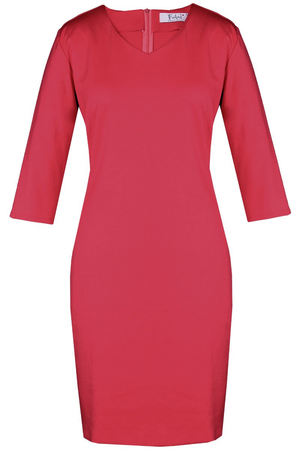 Sukienka FSU769 KORALOWY