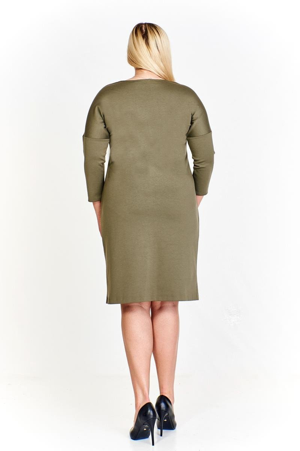 Sukienka FSU963 OLIWKOWY