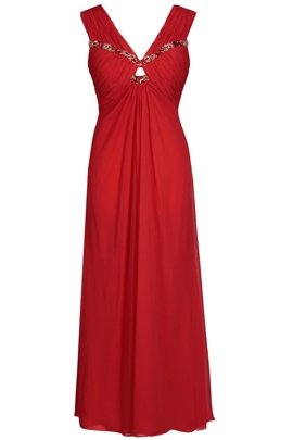 FSU709 Dress RED
