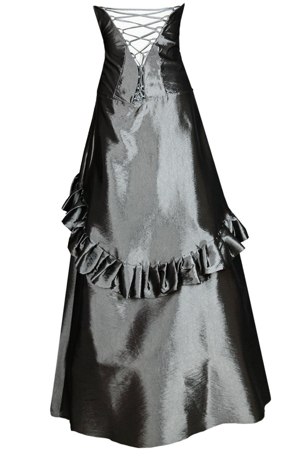 Sukienka FSU136 SZARY