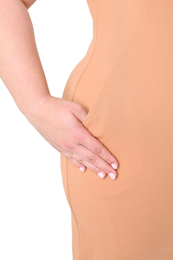 Sukienka FSU1113 CAMEL