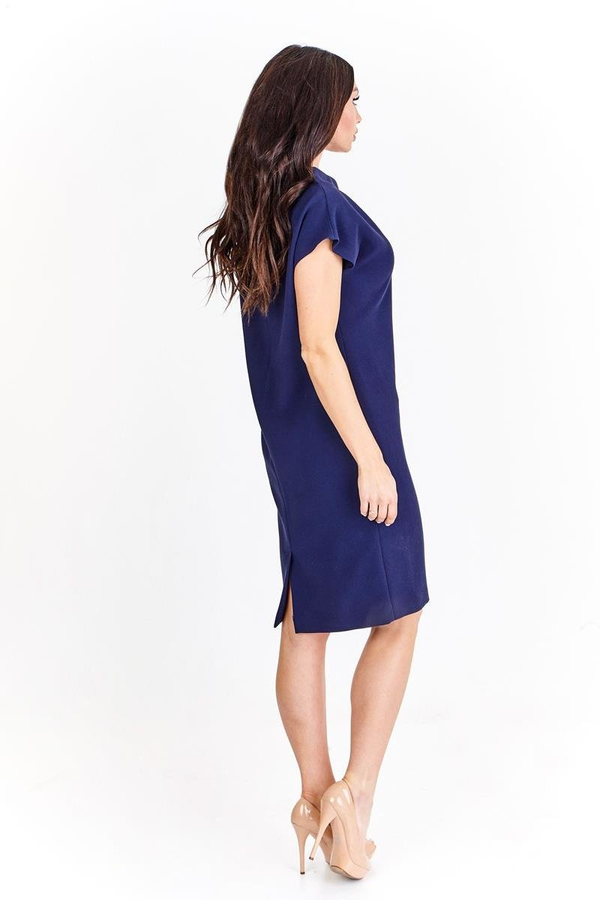 Sukienka FSU775 GRANATOWY