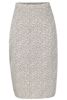 Spódnica FSP641 BEŻOWY ŚREDNI plaster miodu