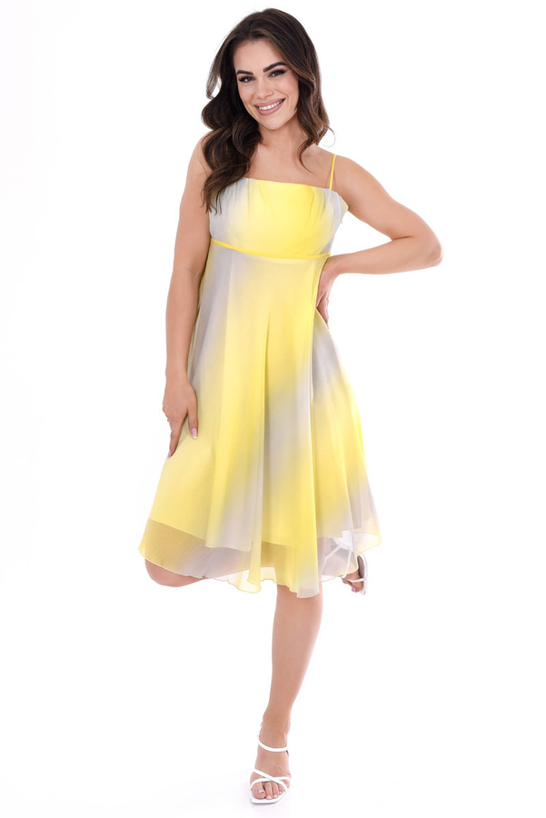 Sukienka FSU1118 ŻÓŁTY