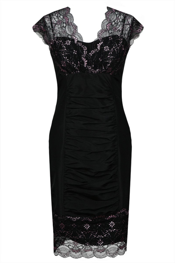 Sukienka FSU178 CZARNY