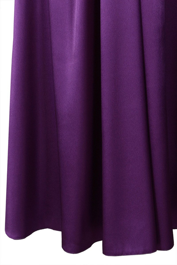 Sukienka FSU197 PURPUROWY