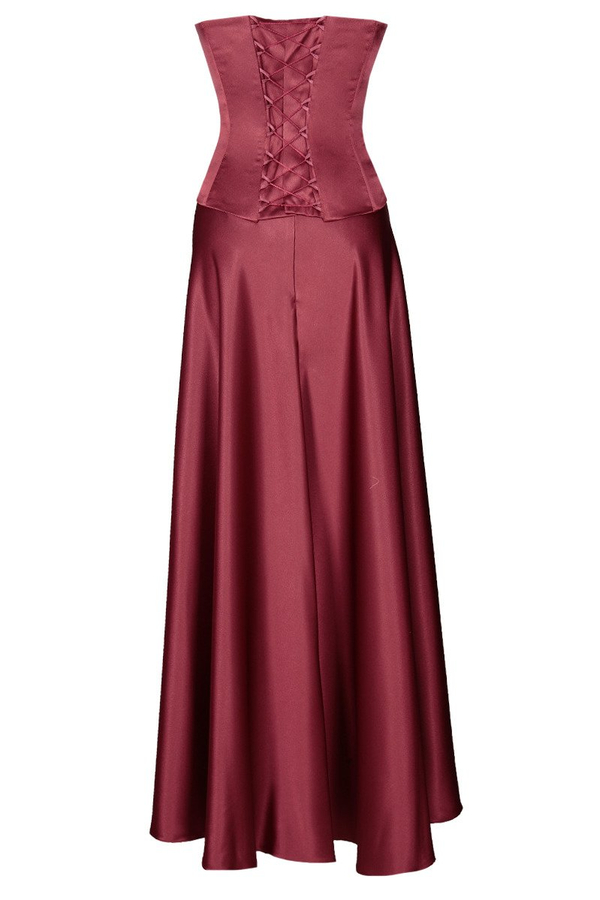 Sukienka FSU086 MALINOWY