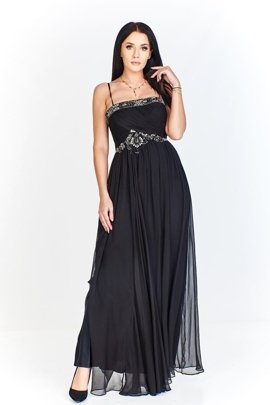 Suknia FSU718 CZARNY
