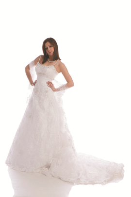 Suknia Ślubna FSS531 BIAŁY