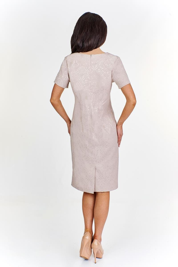 Sukienka FSU929  BEŻOWY