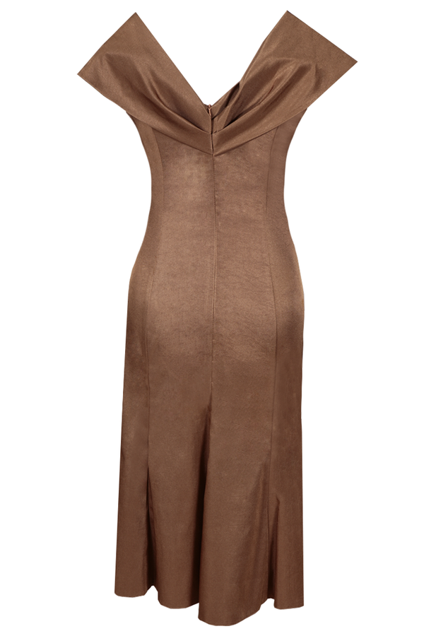 Dress FSU192 OLD GOLD