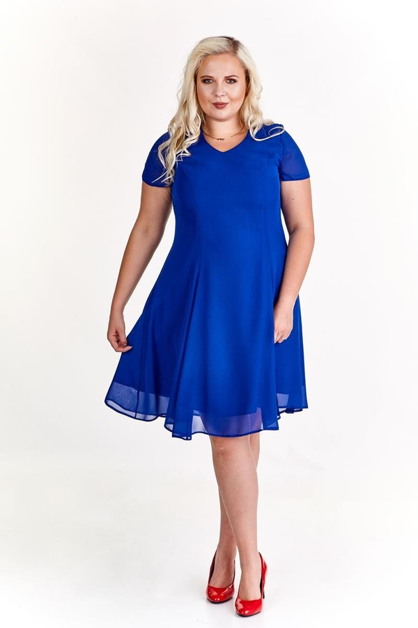 Sukienka FSU1047 CHABROWY