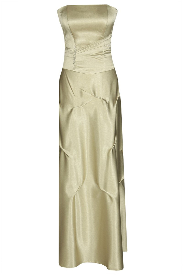 Sukienka FSU019 BEŻOWY CIEMNY