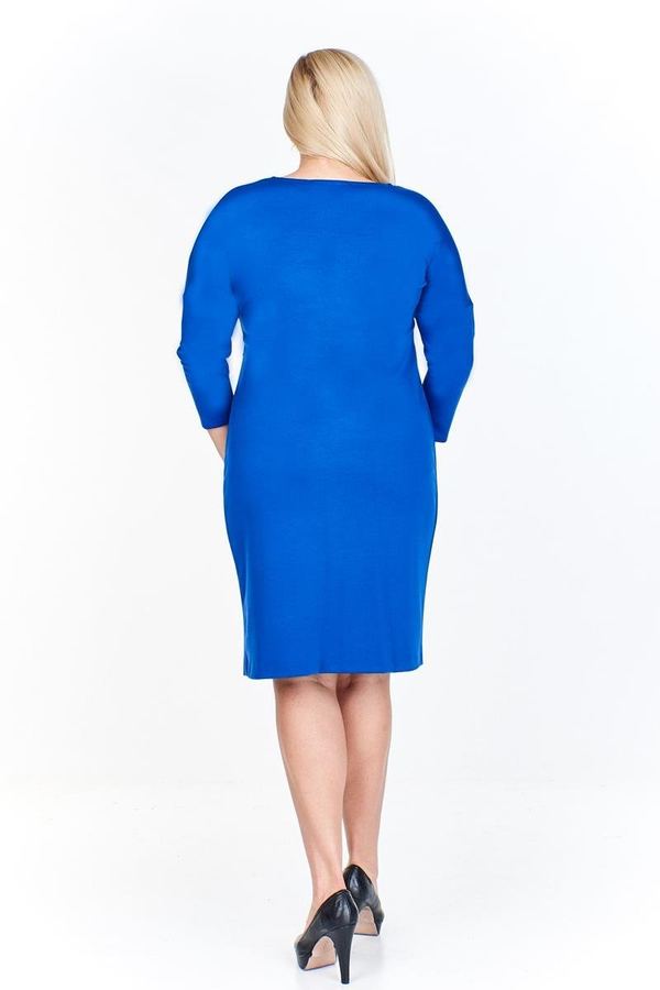 Sukienka FSU963 CHABROWY CIEMNY