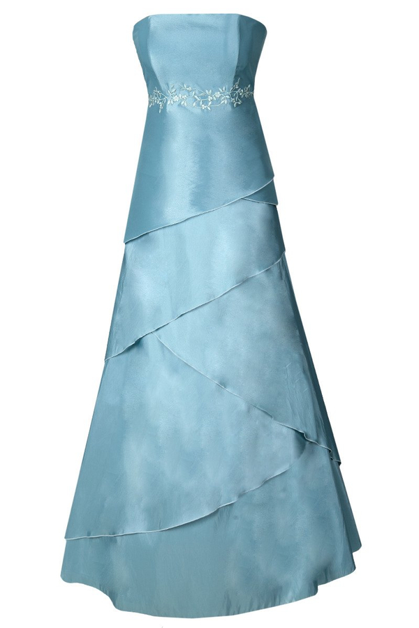 Sukienka FSU072 BŁEKITNY CIEMNY