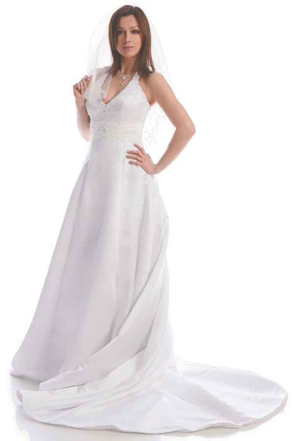 Suknia Ślubna FSS501 BIAŁY