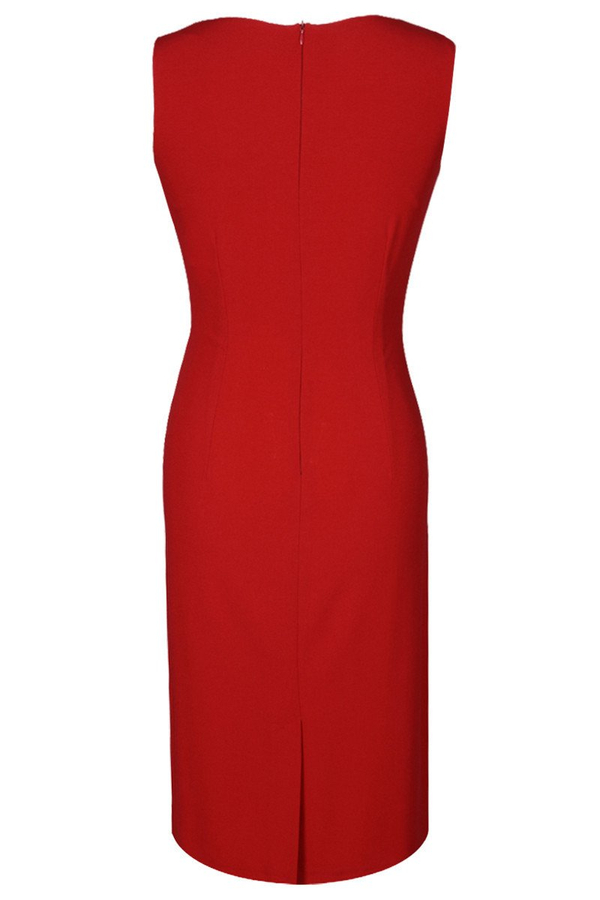 Dress FSU339 SCARLET BLACK