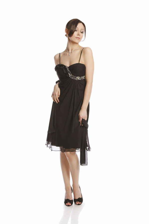 Suknia FSU723 CZARNY