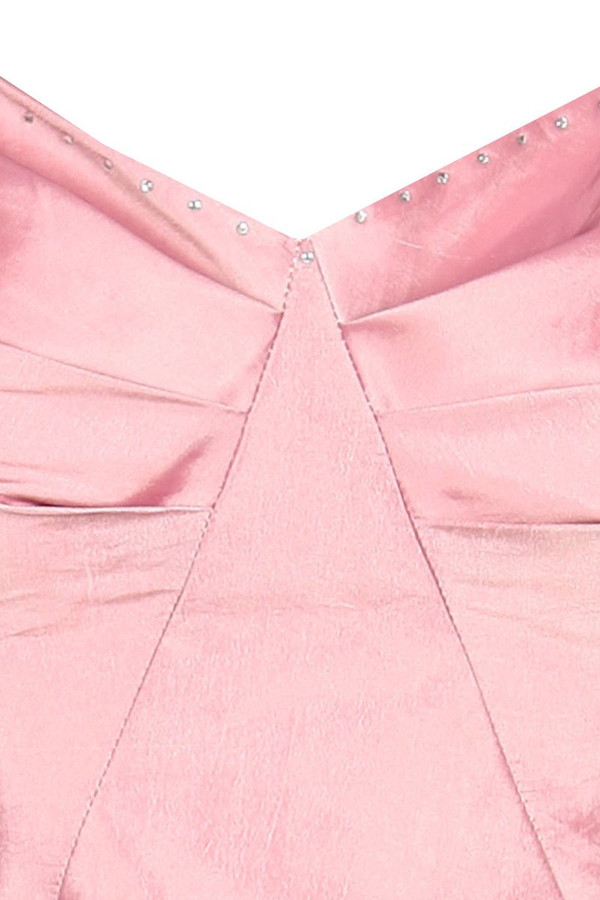 Sukienka FSU155 RÓŻ ŚREDNI