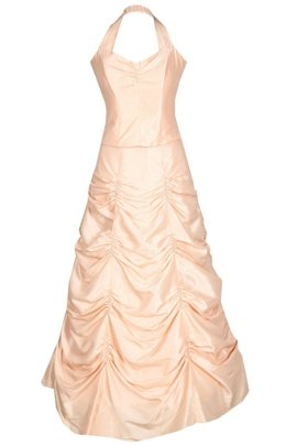 Sukienka FSU060 ŁOSOSIOWY JASNY