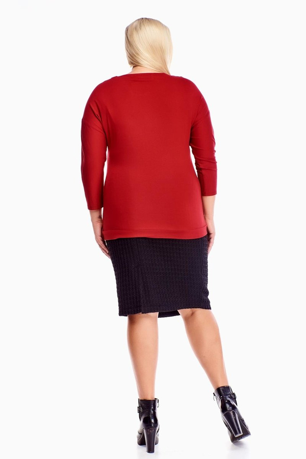 Bluzka FBZ951 CZERWONY CIEMNY