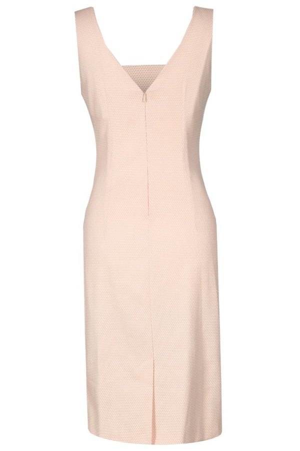 Sukienka FSU487 ŁOSOSIOWY JASNY