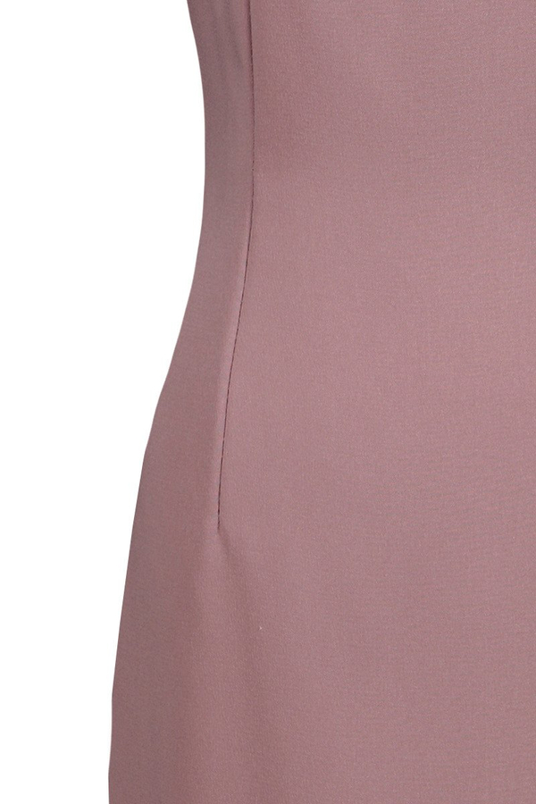 Sukienka FSU613 ŁOSOSIOWY CIEMNY