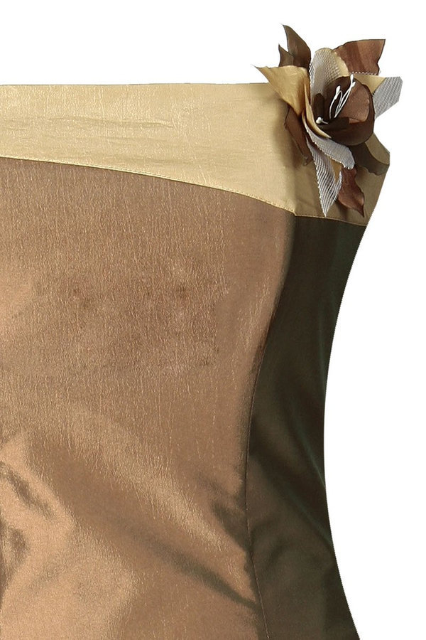 Sukienka FSU074 EKRI EKRI