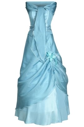 Sukienka FSU034 BŁEKITNY CIEMNY