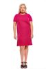 Sukienka FSU928 AMARANTOWY ŚREDNI