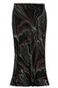 Spódnica FSP771 CZARNY wzór