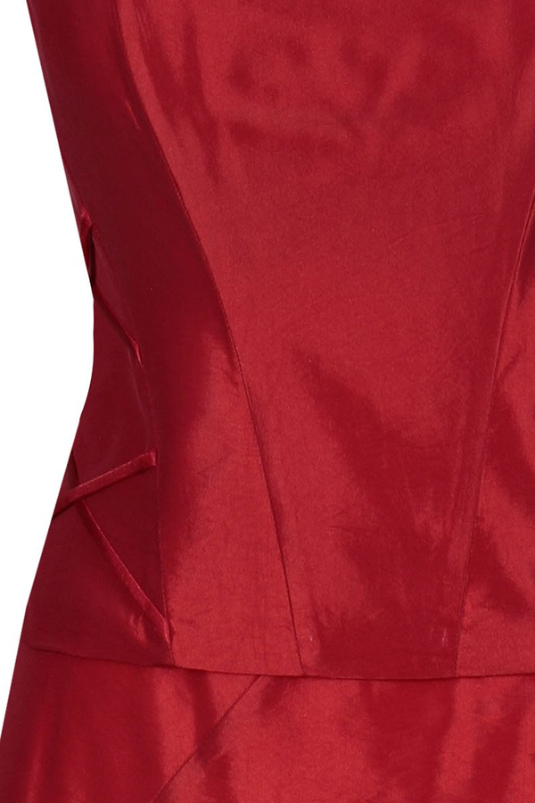 Sukienka FSU087 CZERWONY MOCNY