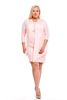 Sukienka FSU1010 RÓŻOWY JASNY