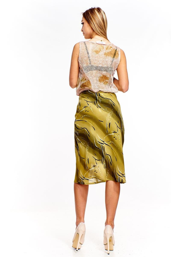 Spódnica FSP771 SELEDYNOWY CIEMNY