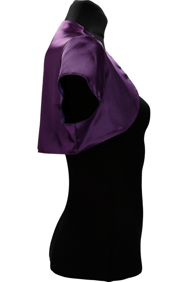 Bolerko FBL172 ŚLIWKOWY CIEMNY